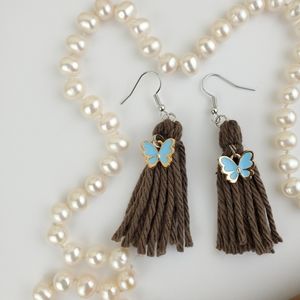 🌟3/20$ CHARMED TASSEL BUTTERFLY EARRINGS